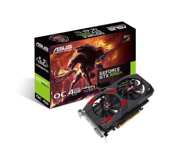 ASUS GeForce GTX 1050 Ti Cerberus OC 4GB GDDR5 - 415313 - zdjęcie 2